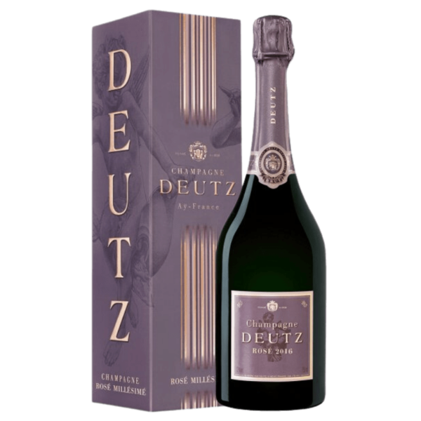 Champagne Deutz Brut Rosé 2016 Avec Étui 75cl