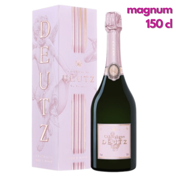 Champagne Deutz Brut Rosé Avec Étui 150cl