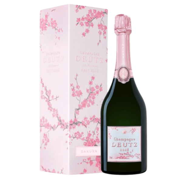 Champagne Deutz Brut Rosé Édition Sakura Avec Étui 75cl