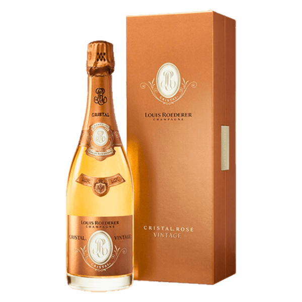 Champagne Roederer Cristal Rosé 2014 En Coffret 75cl