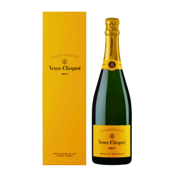 Champagne Veuve Clicquot Brut Carte Jaune Avec Étui 75cl