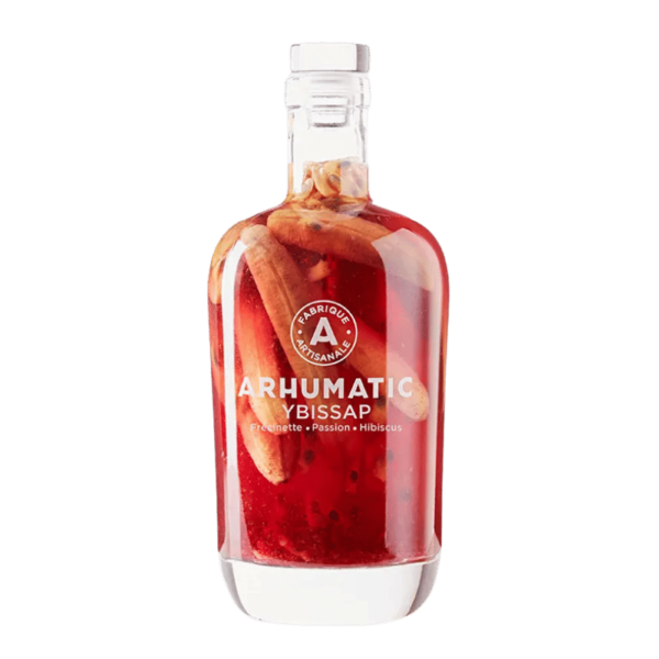 Arhumatic Ybissap Clairin Vaval, Frecinette, Passion, Sirop D'Hibiscus New Vibrations 70Cl