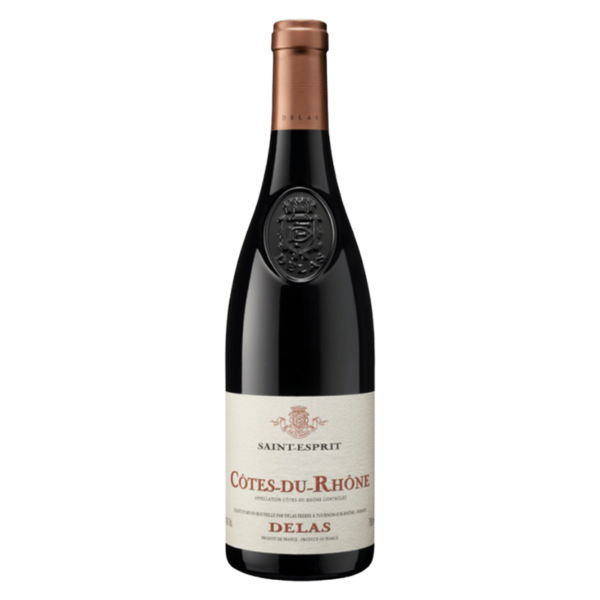 Delas Côtes Du Rhône Saint Esprit Rouge 2022 75cl
